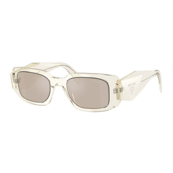 NEW PRADA RECTANGLE PR17WS 19X30N SUNGLASSES PR 17WS 19X30N PINK SPR 17W - Picture 1 of 4